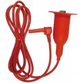 Kyoritsu 7168A Test Lead with alligator clip, 118.11&amp;quot;-
