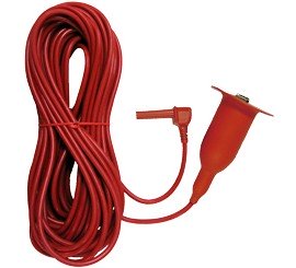Kyoritsu 7253 Test Lead, longer line probe with alligator clip, 49.2&#039;-