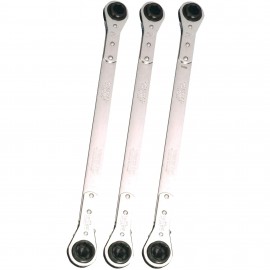 Lang Tools 5344 Ensemble de cl&amp;eacute;s &amp;agrave; cliquet pour courroie serpentine, 3 pi&amp;egrave;ces-
