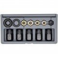 Lang Tools 802 Wheel Stud Installer Kit, 12-piece-