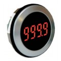 Lascar EM32-4-LED Round Hole Fitting LED Voltmeter-