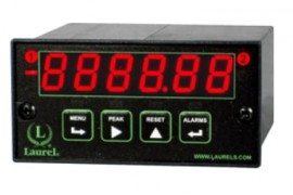 Laurel Electronics L60100FR Dual-Channel Digital Counter, red LED, two 8 A form C contact relays-