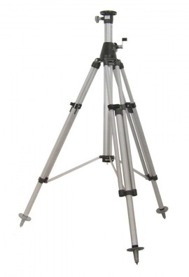 Leica 733803 Extra-Tall Heavy Duty Aluminum Tripod, 4.9 to 10.8&#039;-