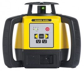 Leica Rugby 640G Green Beam Rotating Laser, 520 nm, 100&#039;-