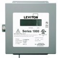 Leviton 1N120-01D Indoor Single Element kWh Meter, MAX 100A, Meter Only-