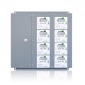 Leviton 2L206-CFG Large Series 2000 MMU Multiple Meter Units, 120/208V, 6 Three Element Meters-