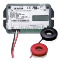 Leviton MDTCT-1SP GEN3 Dual-Element Mini Meter, 1 kWh, 100 A-