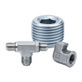 Lincoln Industrial 1001-88 Raccord union m&amp;acirc;le, 3/8&amp;quot; NPTF x 3/8&amp;quot; NPSM, 90&amp;deg;-