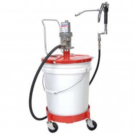 Lincoln Industrial 4459 Single-Acting Air-Operated Grease Pump, 40:1 ratio, 25 to 50 lbs-