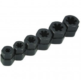 Lisle 19250 Bolt, Nut, Stud Remover Set, 6-piece, &amp;frac14;" to 9/16"-