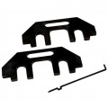 Lisle 37200 Outil de calage, pour moteurs Ford 3.5 L et 3.7 L, avec outil de retenue de tendeur-