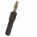 Lisle 82770 Multimeter Male-to-Female Connector, 4 mm Banana, Black-