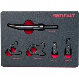 Lock Technologies LT1940-3/8F Ensemble d'entra&amp;icirc;nement, 9.52 mm, lot de 5-