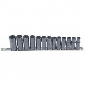 Lock Technologies LT4700 Ensemble d'extracteurs de fixations &amp;agrave; douilles h&amp;eacute;lico&amp;iuml;dales, prise 3/8&amp;quot;, lot de 13-