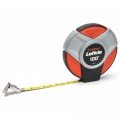 Lufkin ST100 Closed Reel SAE/Metric Yellow Clad Steel Long Tape Measure, 0.38&quot; x 100&#039;-