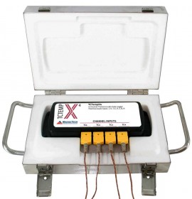 MadgeTech ThermoVaultX4 Enregistreur de temp&amp;eacute;rature pour fours, 4 canaux, jusqu'&amp;agrave; 350&amp;deg;C-