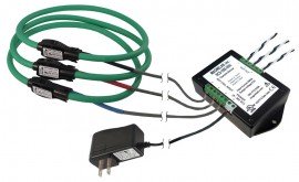 Magnelab RCS-1800-2000 Three Phase Flexible Current Sensor System, 2000 A, 0.333 VAC, 18&amp;quot; rope CT-