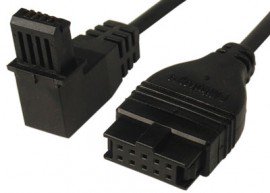Mark-10 09-1066 Cable, Analog, Series 7/5/4 to Dual Banana Plug-