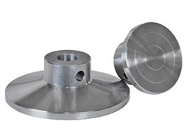 Mark-10 G1087-1 Plateau de compression, 55.88 mm diam., Embout &amp;agrave; &amp;oelig;illet-