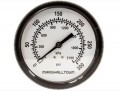 Marsh GG25400U8-CL General Service Gauge, 2.5&amp;quot; Dial, 0 to 400 psi, 1/8&amp;quot; NPT U-Clamp-