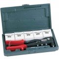 Marson M39001 Ensemble de riveteuse manuelle avec outil &amp;agrave; riveter manuel HP-2 et rivets-