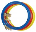 Mastercool 47396 Set of 3 GY5 Hoses with 3 x 96&amp;quot; hoses, standard fitting-