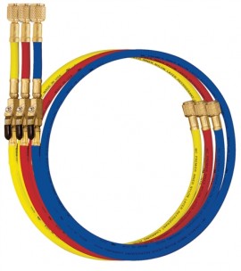 Mastercool 49265-72 Red Nylon Barrier Hose with 72&amp;quot; length, 800 PSI-