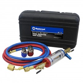 Mastercool 53376-YF Ensemble de voyant de contr&amp;ocirc;le pour inspection visuelle avec raccords rapides R1234yf-
