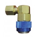 Mastercool 66334 Low Side Quick Coupler, R134A, 0.55-F X 0.51"-