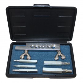 Mastercool 70049 Swaging Punch Set with flaring bar, 1/4, 5/16, 3/8, 1/2, and 5/8&quot;-