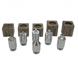 Mastercool 71098-14 Jeu de matrices pour le 72480, 6.35 mm-