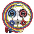 Mastercool 83272 Collecteur, avec boyaux de 1.52 m et raccords R1234yf-