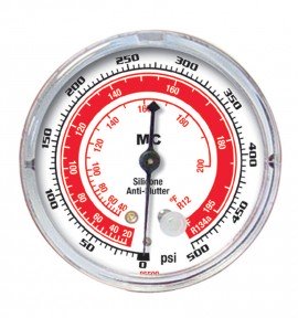 Mastercool 85500 2-1/2&amp;quot; Gauge, high side, R134a and R12-