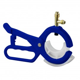 Mastercool 85530 3-in-1 Can Tap Valve with side-mount design for R134a, R12, and oil cans-