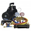 Mastercool 90066-SF KIT Dual Evacuation and Changing Combo Kit, R134a and R1234yf-