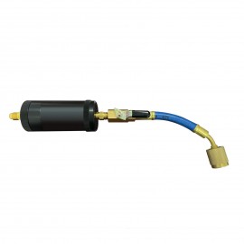 Mastercool 92376 In-line Oil and Dye Injector, 1/4 FL-F x 1/4&amp;quot; FL-M, 2 oz.-