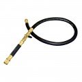 Mastercool 94236 Black Hose with ball valve, 36&amp;quot;, 3/8&amp;quot; SAE-