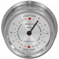 Maximum Harbormaster HBAN East Coast Tide Clock, Nickel Case and Silver Dial-