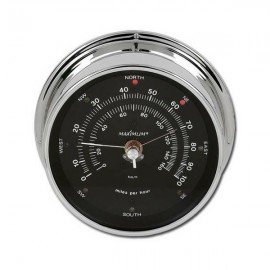Maximum Wind Instruments Maximum Maestro MABC Analog Wind Speed and Direction Instrument, Chrome ...