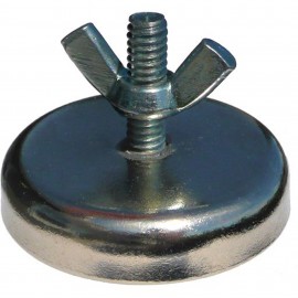 Maxxeon MXN10085 Base magn&amp;eacute;tique pour lampe de travail sans fil Lumenator, n&amp;eacute;odyme-