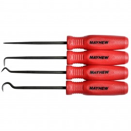 Mayhew Tools 31098 Micro Hook and Pick Set, 4-piece-