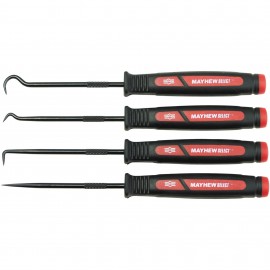 Mayhew Tools 60003 Hook and Pick Set, 4-piece, 6"-