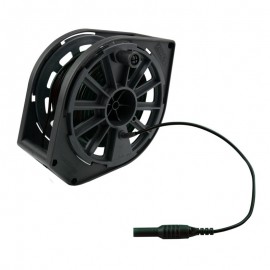 Megger 1000-350 Cable Reel for Professional Earth Testing Kit, 50 Meters, Black Cable-