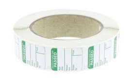 Megger 1000-971 PASS Test Labels, Roll of 1000-