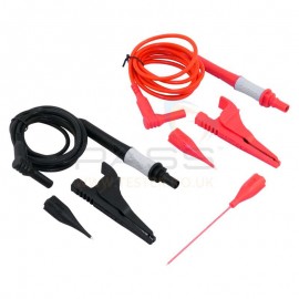 Megger 1002-001B Standard Test Leads, 600V, Red/Black-