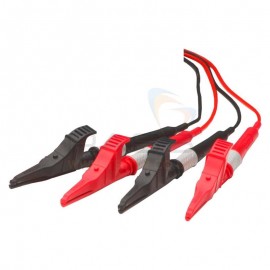Megger 1003-326 Power Lead Set with Fused Clips, 660V, 19.69in-