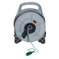 Megger 1010-849 Test Lead Reel with earth spike for the ETK series and DET2/3, 196.85&#039;, green-