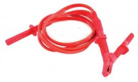 Megger 1014-116 ADX-TLR ADX Single Test Lead and Labelling Kit, 15 kV, red-