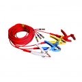Megger 2008-300-30 3Ø Universal Shielded H Test Lead Set with color-coded clamps, 30', 10 A, 4-pack-