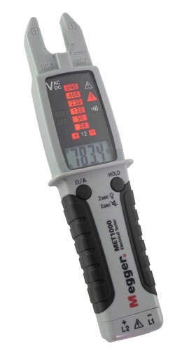 Megger MET1000 True RMS Electrical Tester, 200 A, 1000 V-
